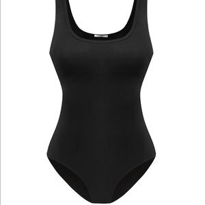 Women's Sexy Scoop Neck Bodysuits Jumpsuits